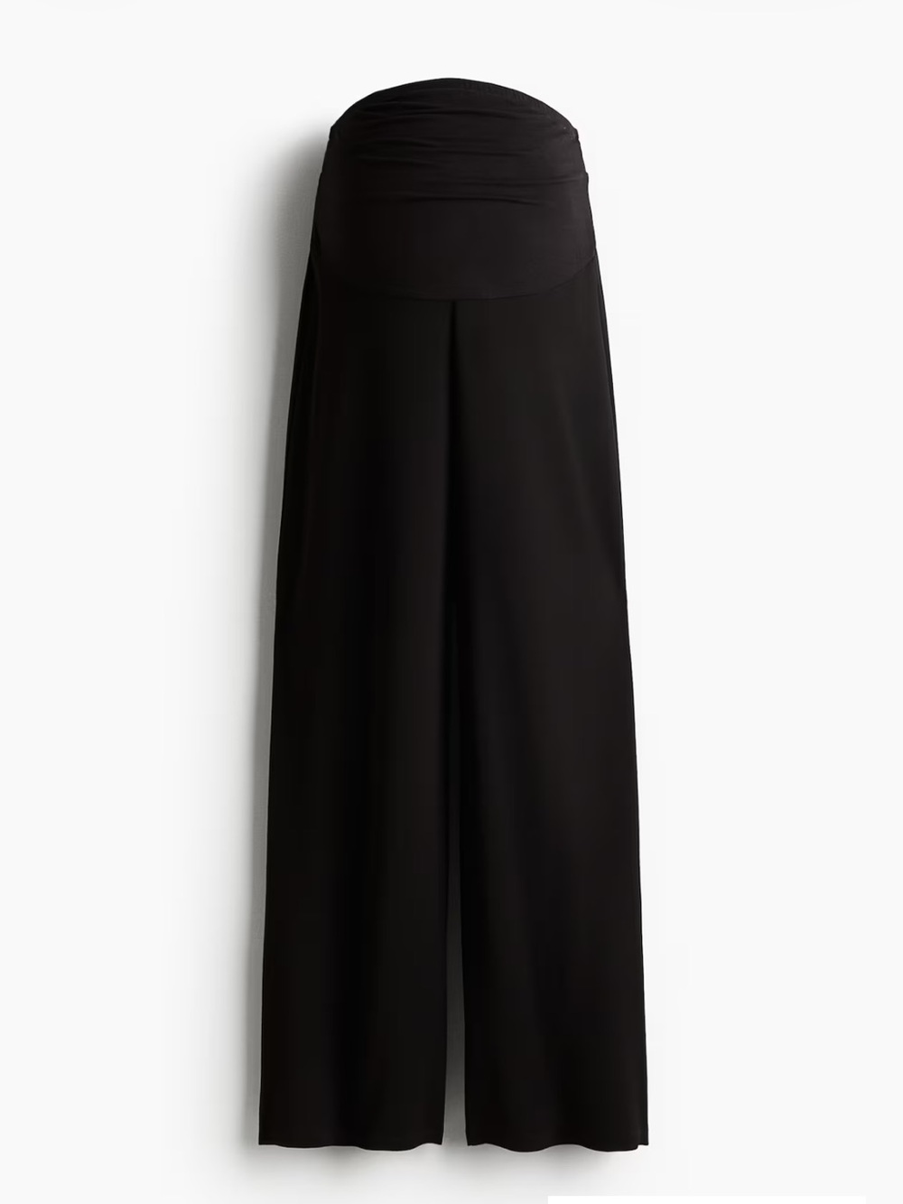 Black Wide Leg Maternity Pants